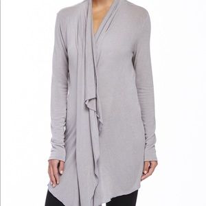 Fabletics Grey Andrea Shrug Long Sleeve Size Small